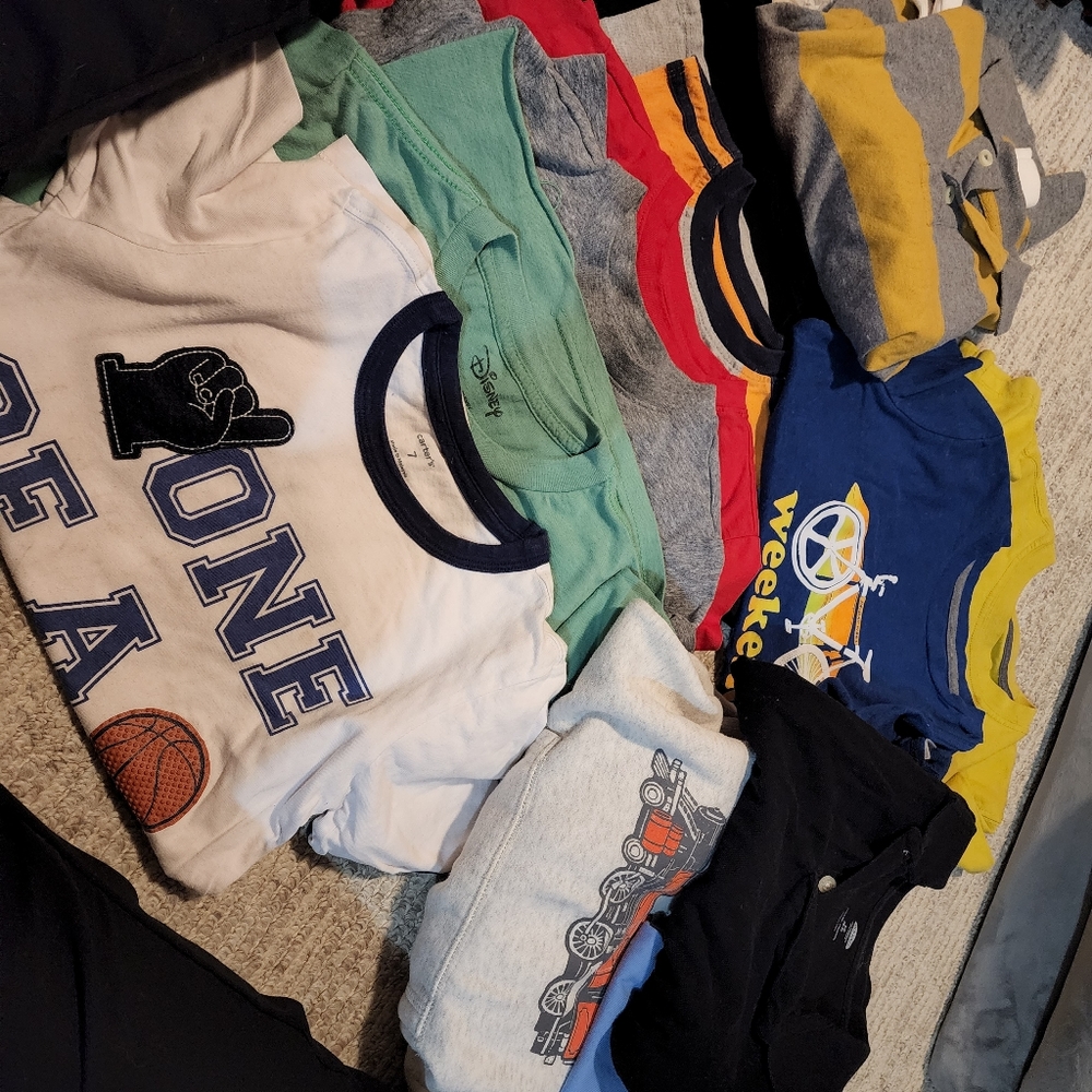 Size 6/7 boys shirts lot